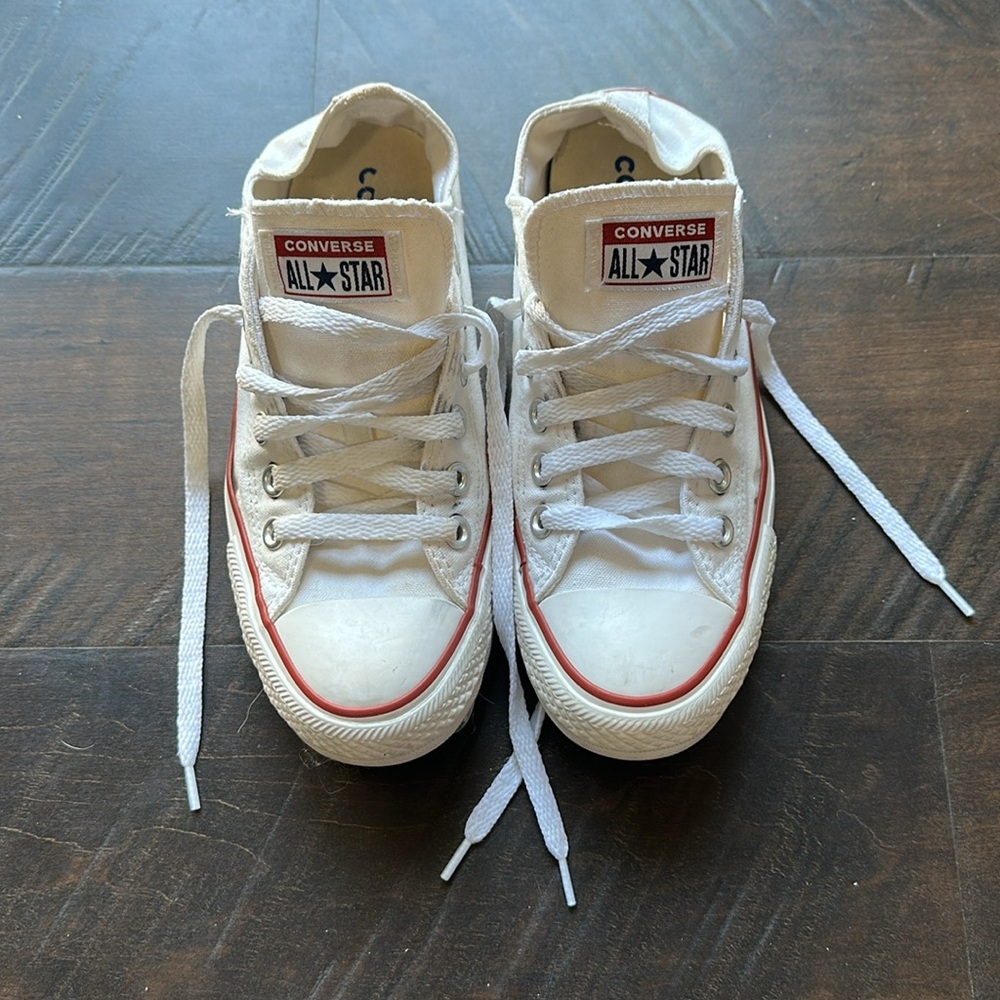 Unisex Converse All Star White Sneakers
